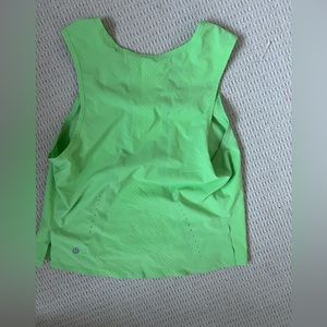 Lululemon Green Tank Top